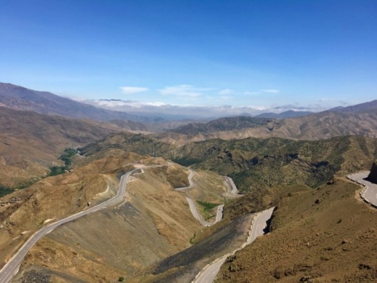 Montee vers le col de Tizi N'Test